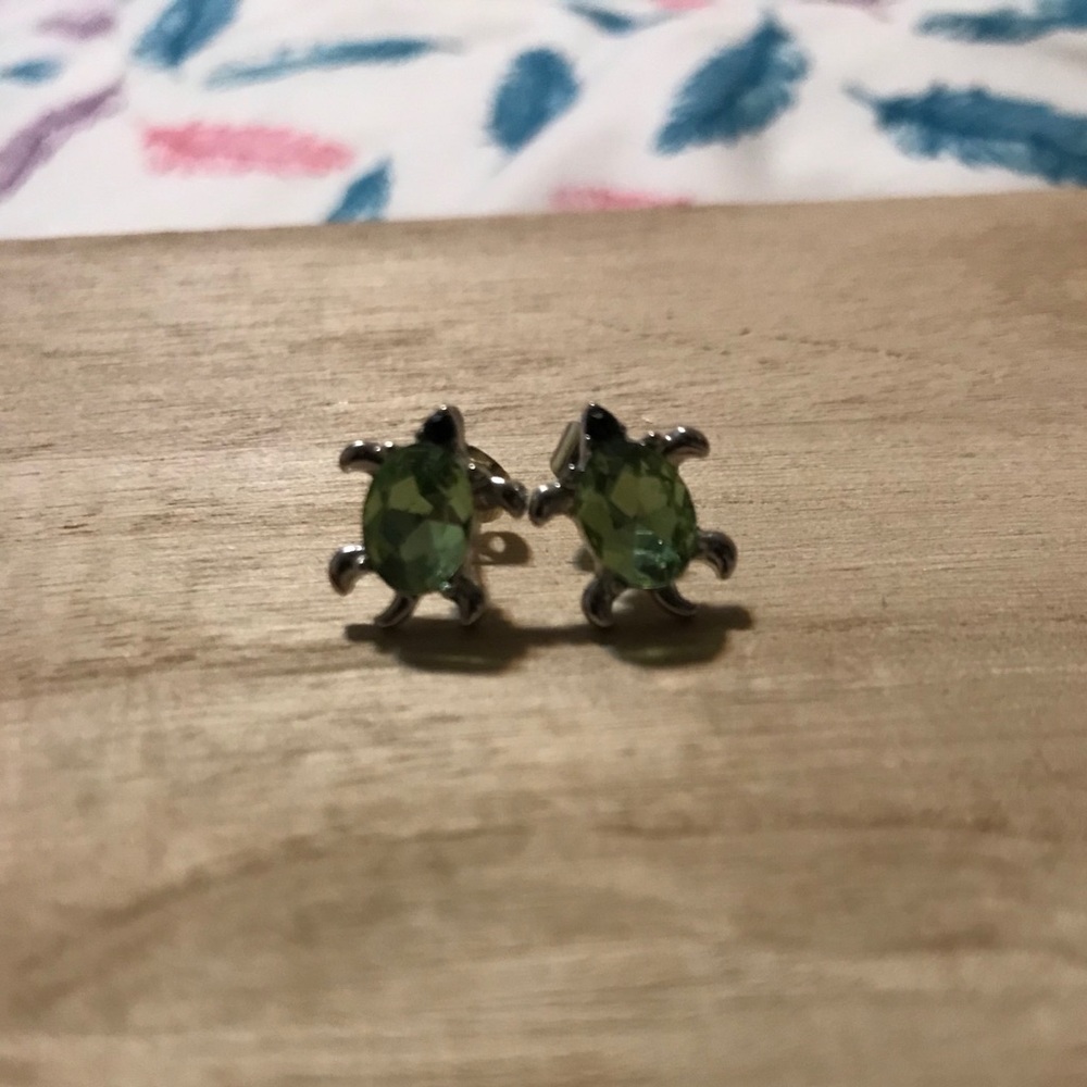 Turtle earrings